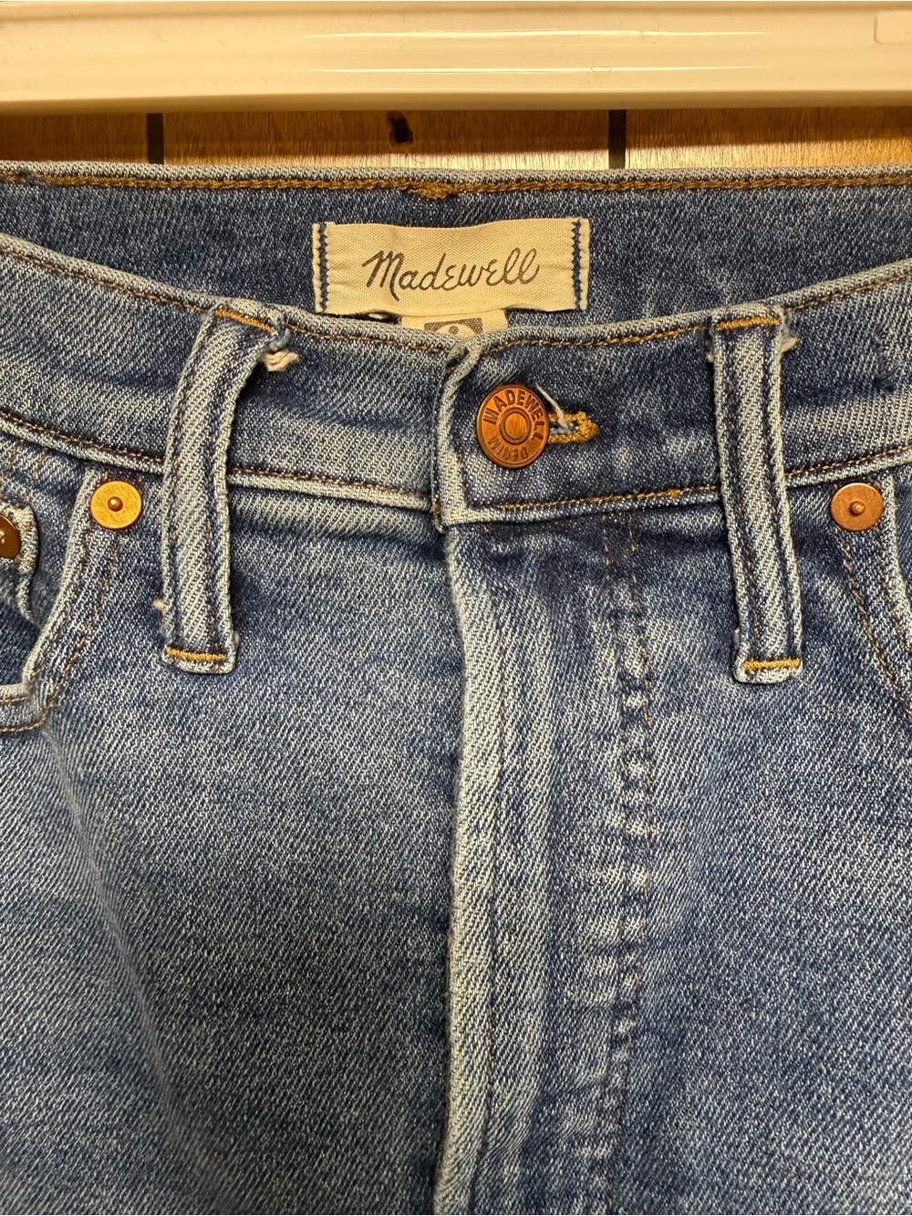 MADEWELL: The Perfect Vintage Jean Size 28 - Picture 4 of 4